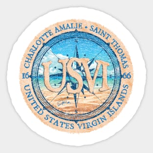 Charlotte Amalie, Saint Thomas, U.S. Virgin Islands Sticker